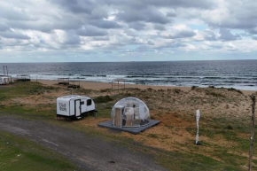 Caravan Serenity - Huzurlu bir karavan tatili ve sobalı kış bahçemiz